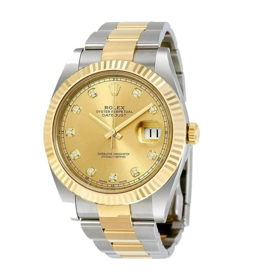 Rolex Datejust 126333-0011 Champagne Diamond Dial Luxury Clone Quality Comfortable 618