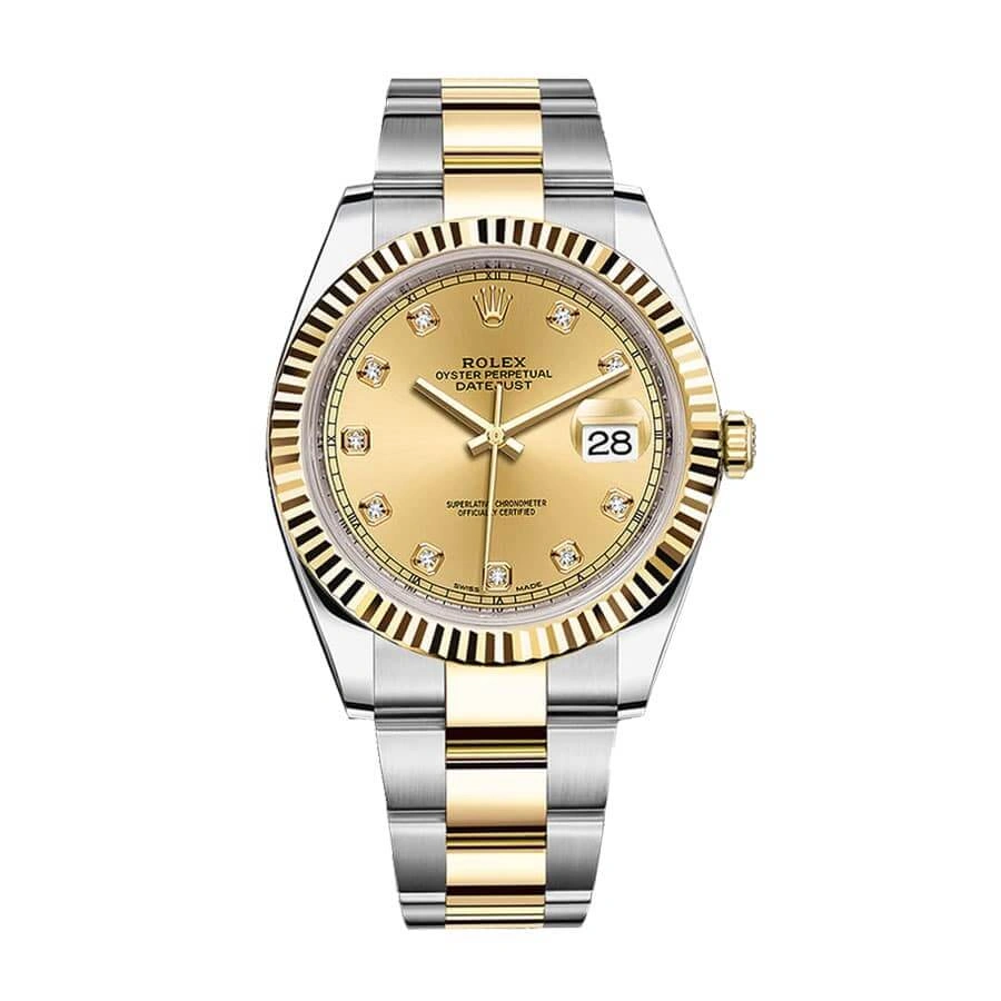 Rolex Datejust 126333-0011 Champagne Diamond Dial Luxury Clone Quality Comfortable 618
