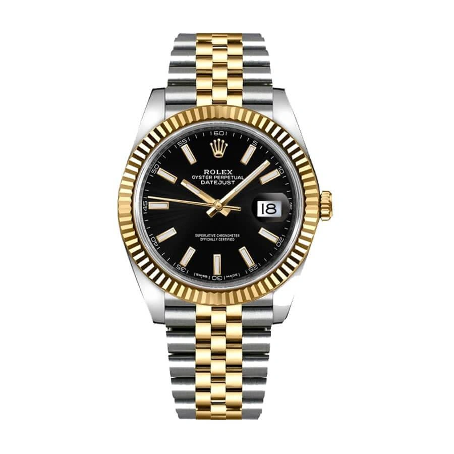 Rolex Datejust 126333 Black Jubilee  Replica 1: Colorful 619