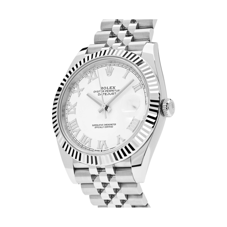 Original Rolex Datejust 126334 “Steel & White Gold” Perfect Super Clone 629