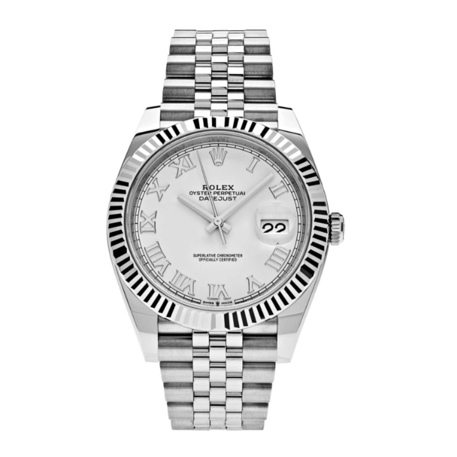 Original Rolex Datejust 126334 “Steel & White Gold” Perfect Super Clone 629