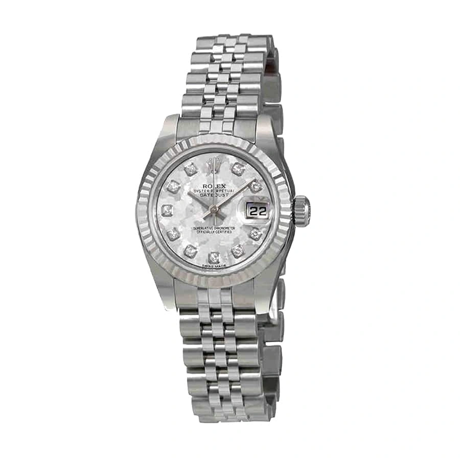 Popular Rolex Datejust 178274 MOP Diamond Dial Swiss Super Clone 643