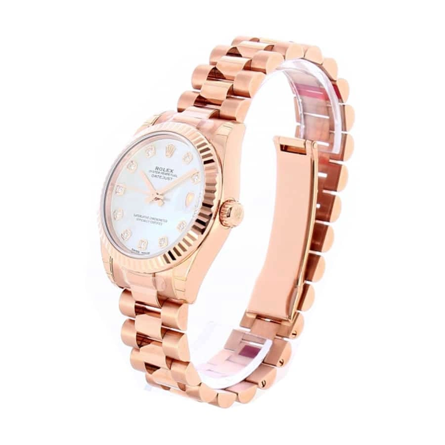 Compact Rolex Datejust 278275 Mother Of Pearl Masterpiece Replica 653