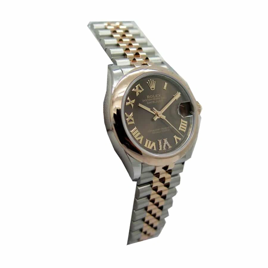 Lightweight Rolex Datejust 278341RBR Chocolate Diamond Dial Authentic Clone 1: 659