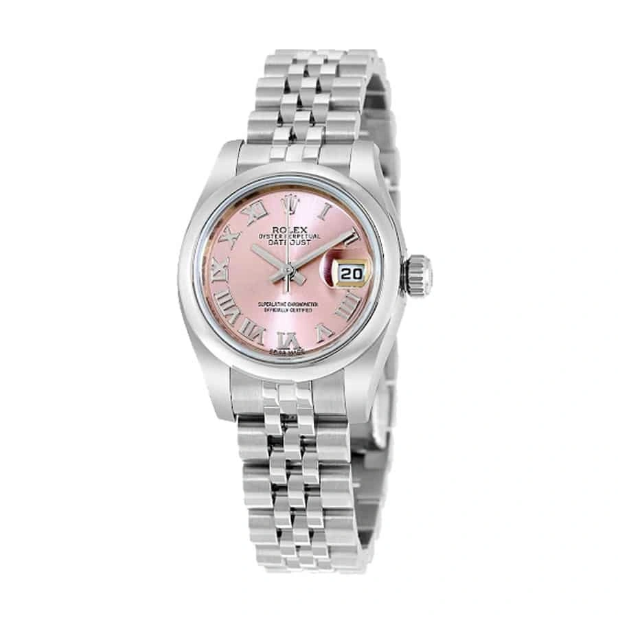 EyeCatching Rolex Datejust 279160 Pink Roman Dial Near  Replica 665