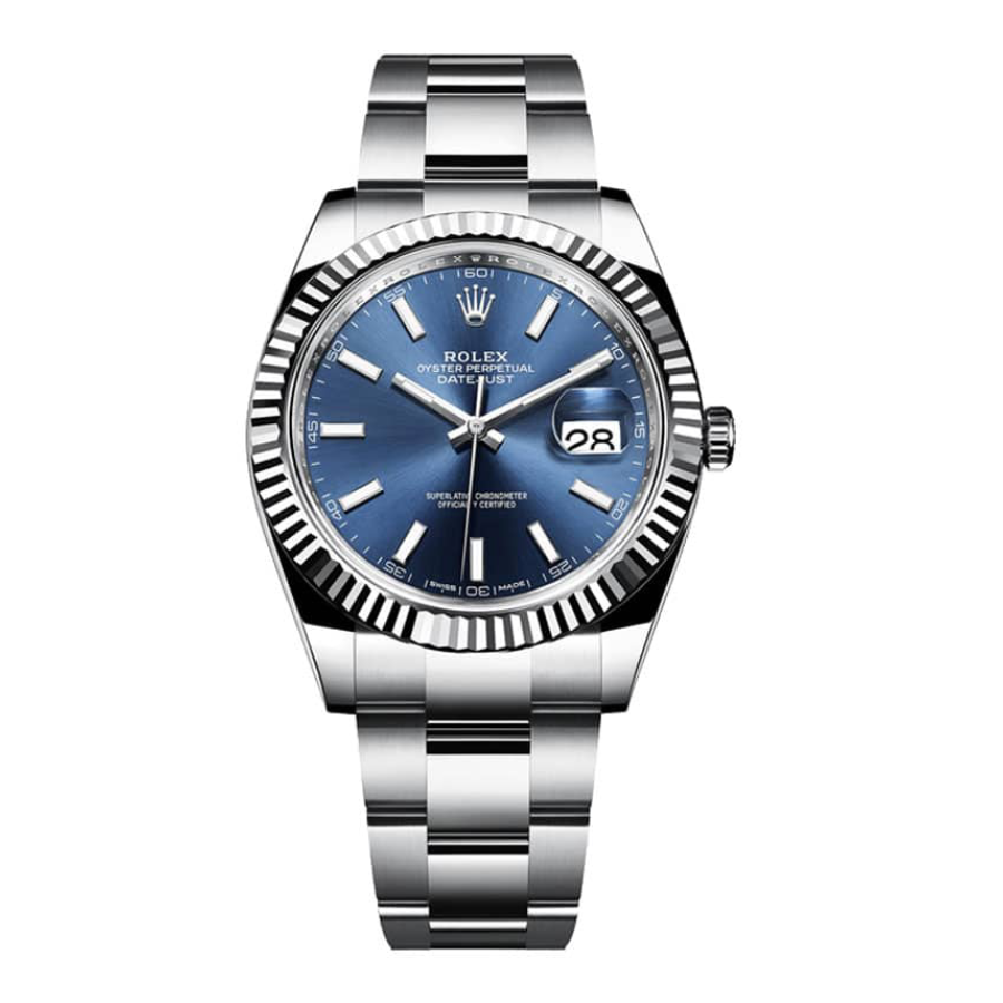 Colorful Rolex Datejust White Rolesor Timepiece 126334 Super Accurate Clone 682