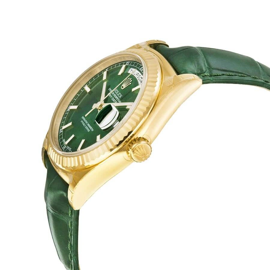 SunProtective Rolex Day-Date 118138-0003 “Green Dial” Superior Replica 700