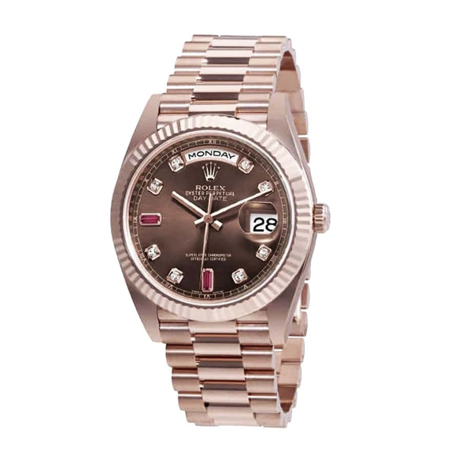 Rolex Day-Date 128235 “Chocolate Dial” Top Grade Clone 1: Resilient 704