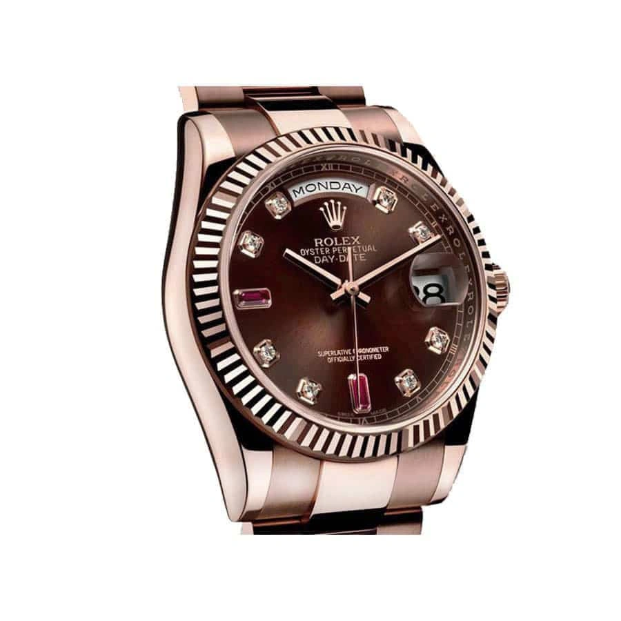 Rolex Day-Date 128235 “Chocolate Dial” Top Grade Clone 1: Resilient 704