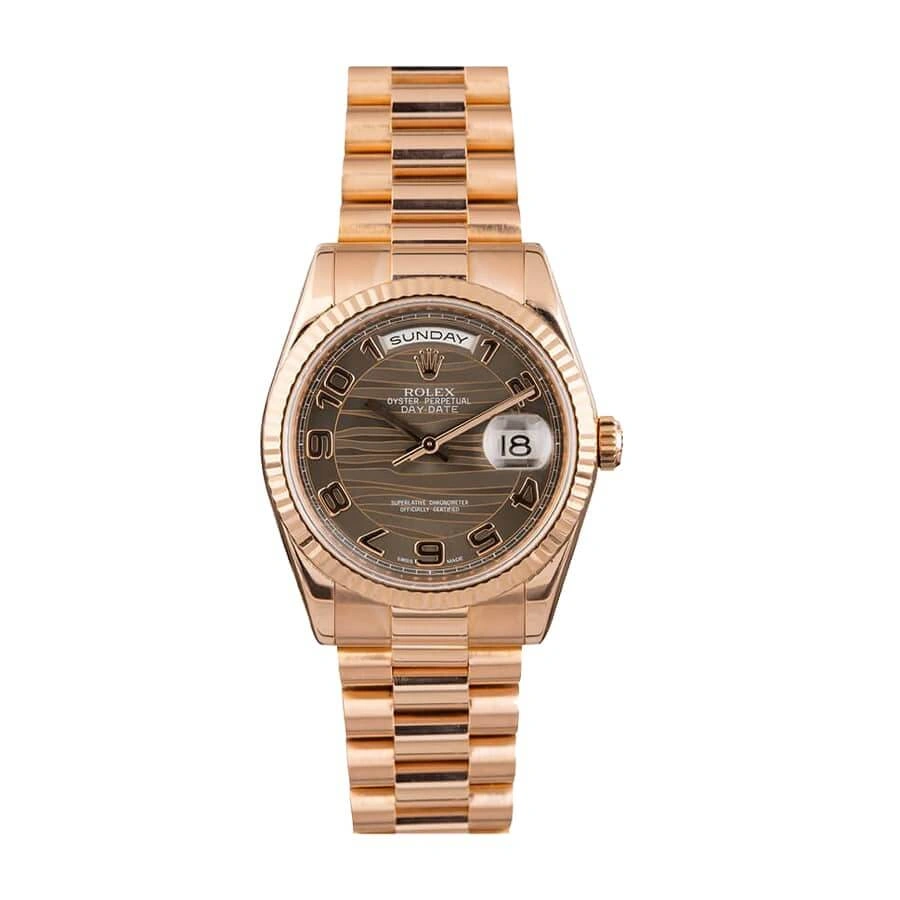 Rolex Day-Date 218235-0035 “Wave” Perfect Clone Quality Attractive 710