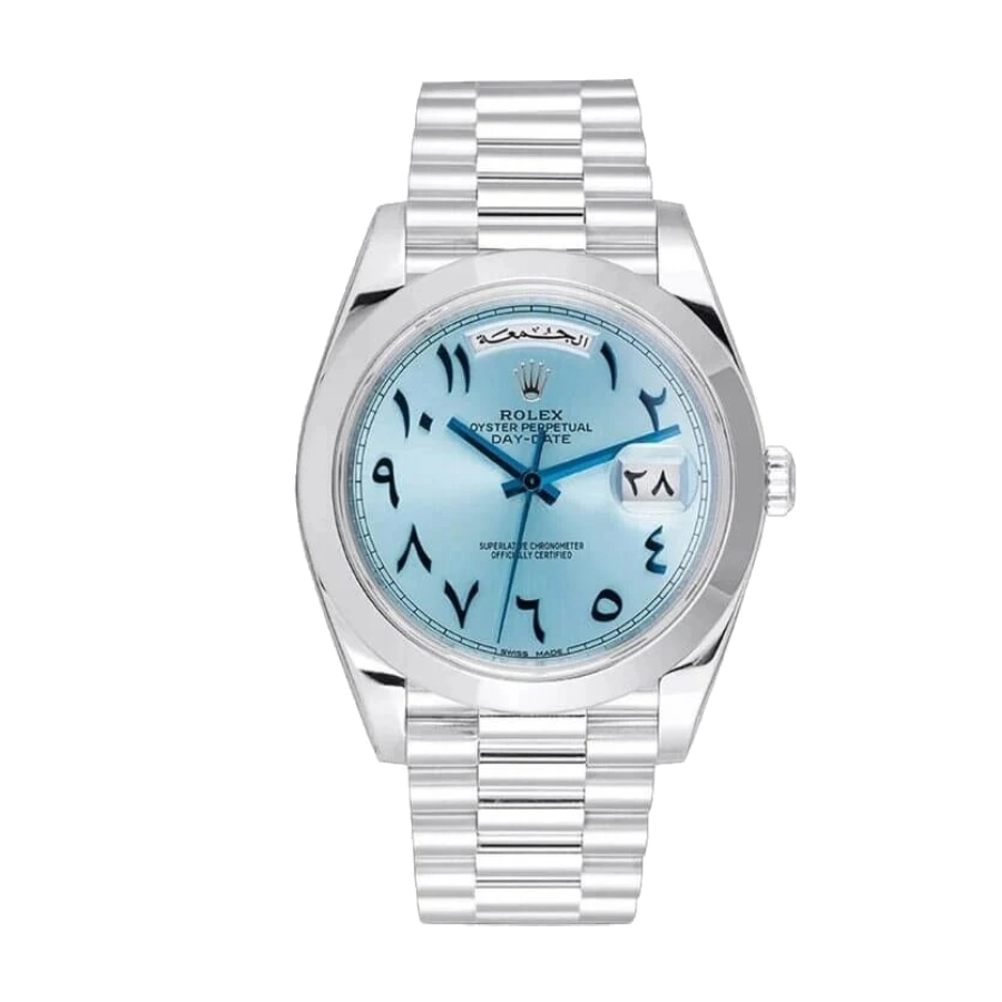 Rolex Day-Date 228206 “Ice Blue” First-Class Clone ZeroBulk 721