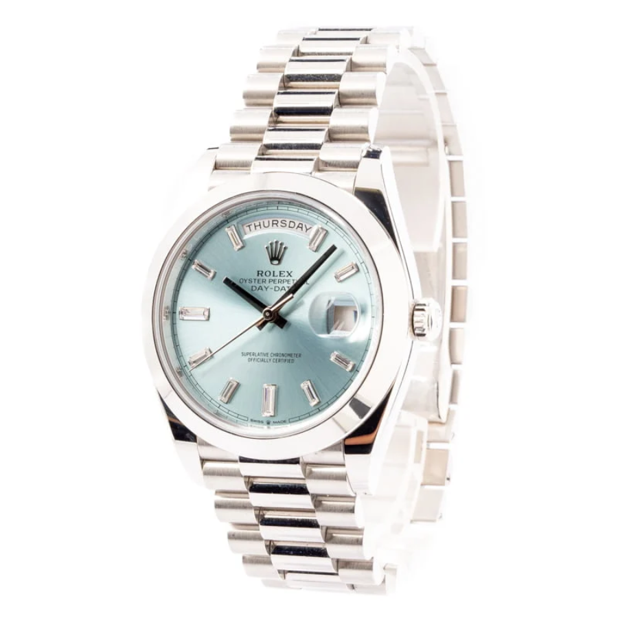 Rolex Day-Date 228206 “Platinum” True Clone 1: Compact 1079