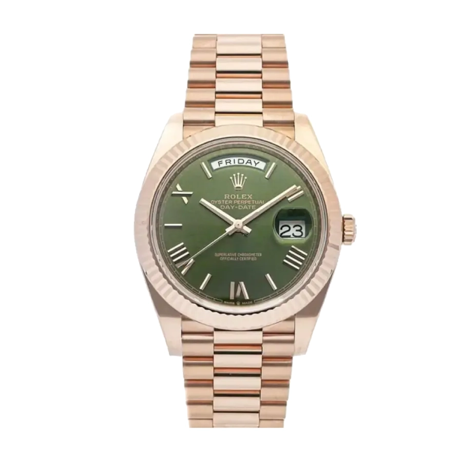 Colorful Rolex Day-Date 228235 “Rose Gold” Authentic Copy 1: 729
