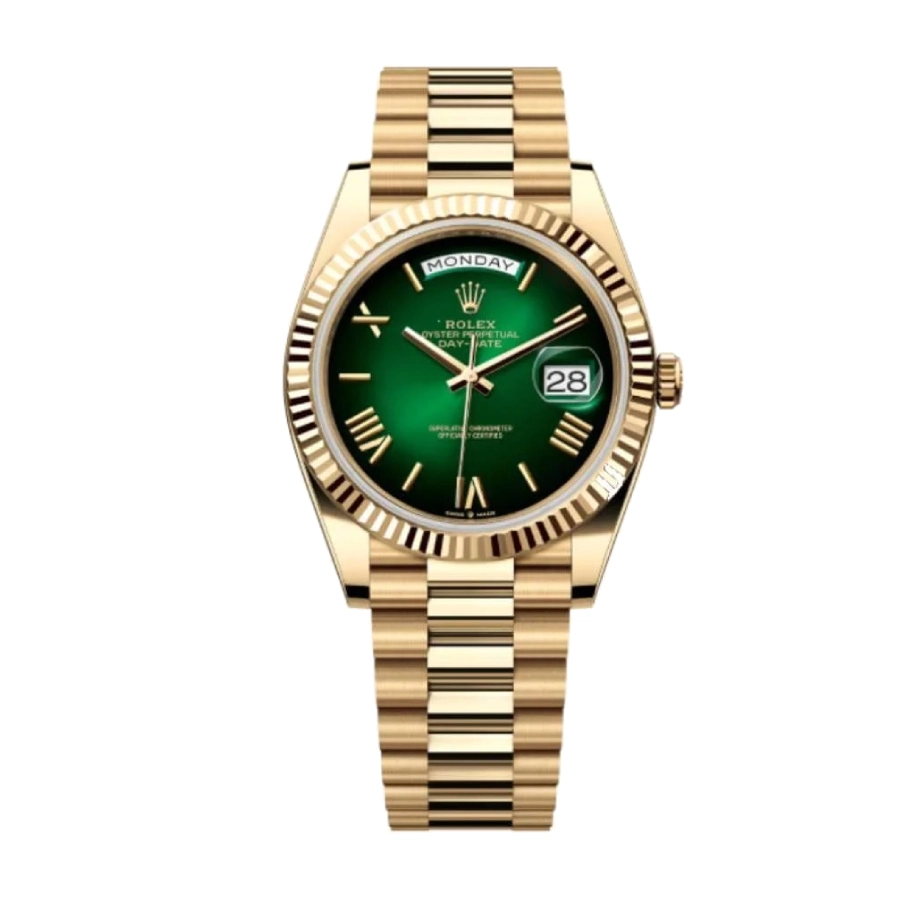 Lightweight Rolex Day-Date 228238 “Green Ombre” Exact Duplicate Quality 956