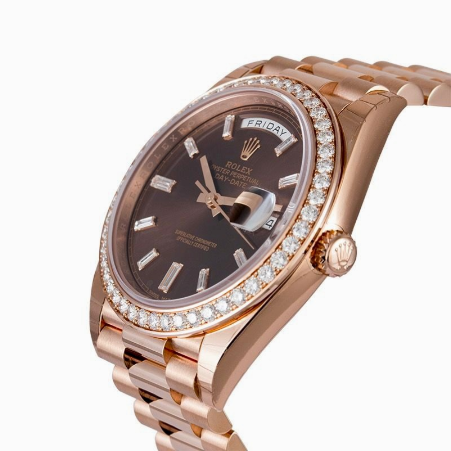 Rolex Day-Date 228345RBR “Chocolate Dial” Master Clone Quality Chic 1083
