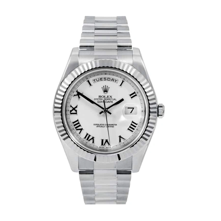 Rolex Day-Date II 218239 “White Dial” Perfect Clone Quality TimelessDesign 760