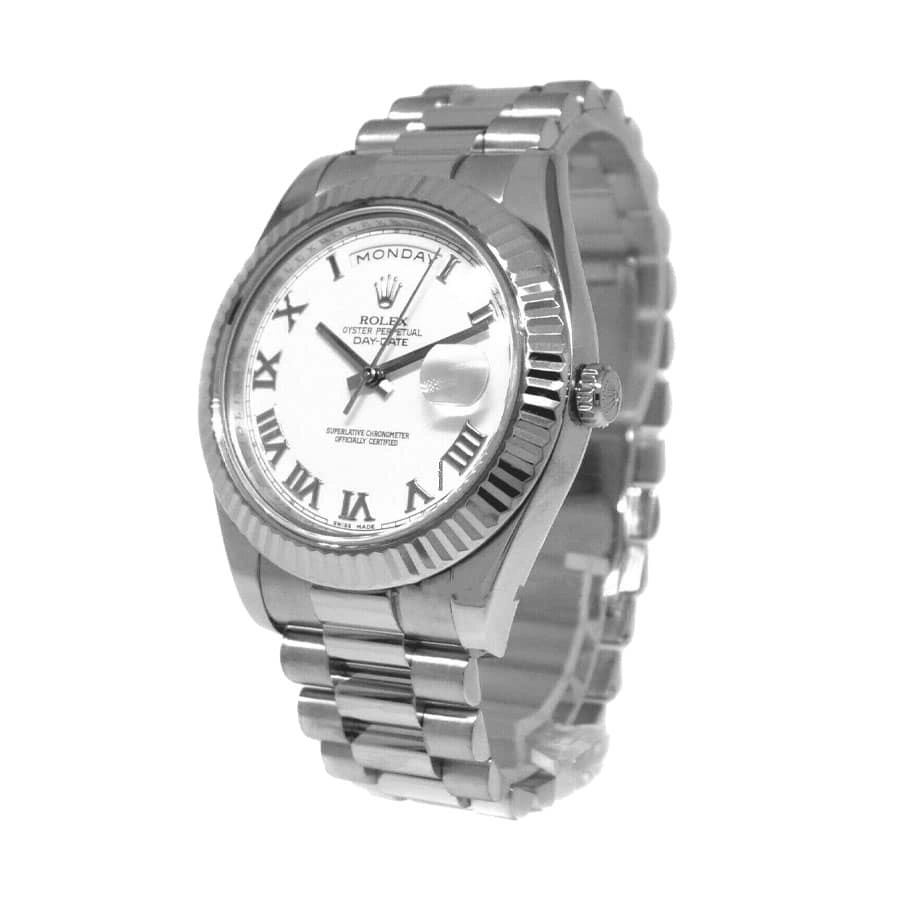 Rolex Day-Date II 218239 “White Dial” Perfect Clone Quality TimelessDesign 760