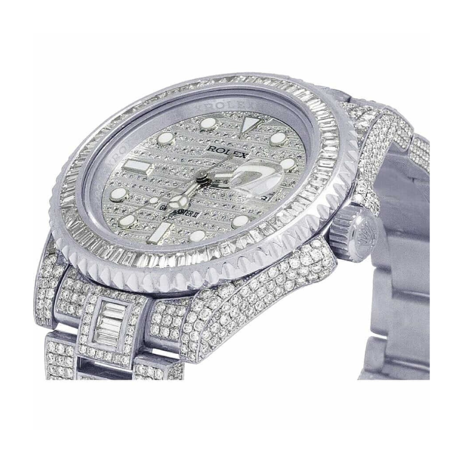 QuickDry Rolex GMT-Master II 116759SARU “Full Diamond” Elite Super Clone 1093