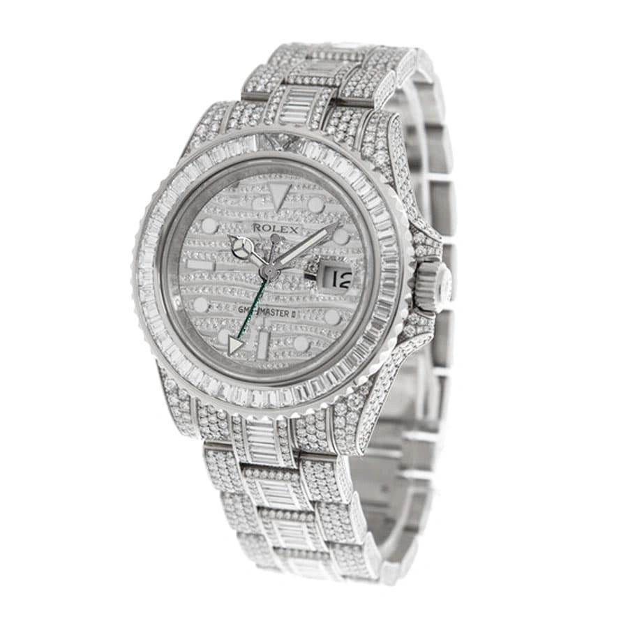 QuickDry Rolex GMT-Master II 116759SARU “Full Diamond” Elite Super Clone 1093