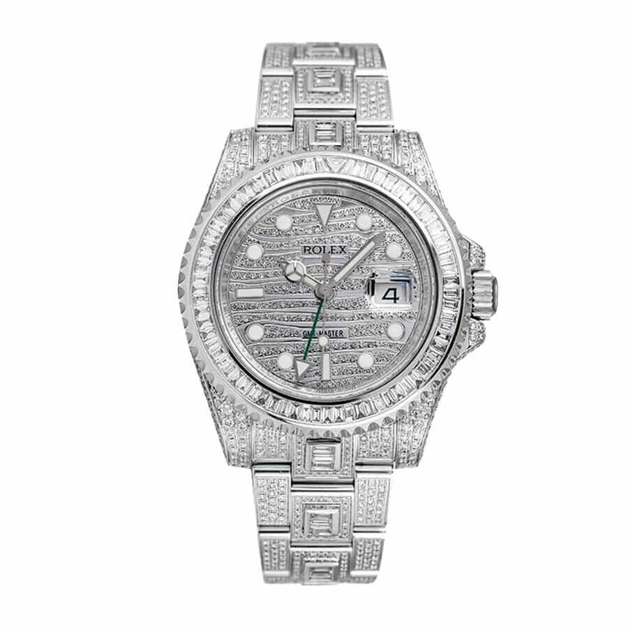 QuickDry Rolex GMT-Master II 116759SARU “Full Diamond” Elite Super Clone 1093