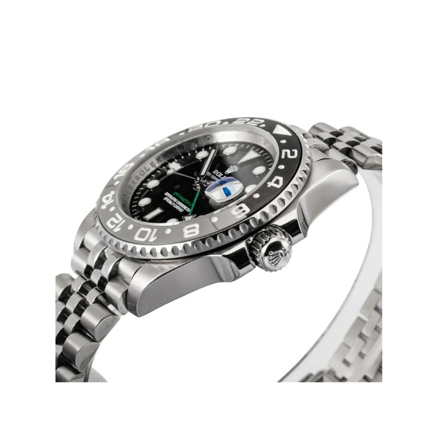 SunProtective Rolex GMT-Master II 126710LN “Black Bezel Oyster” High-End Replica 1: 830