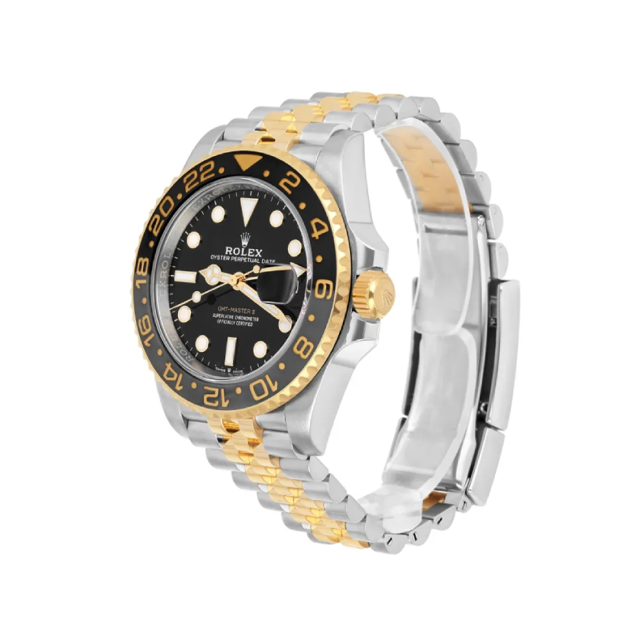 Rolex GMT-Master II 126718GRNR “Yellow Gold Jubilee” Precision Replica Edition Sleek 822