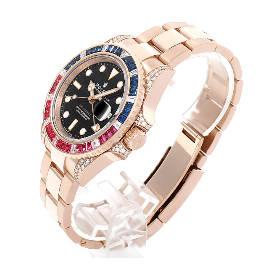 Rolex GMT-Master II 126755SARU “Diamond Bezel” True to  Copy Timeless 827