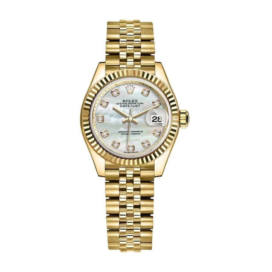 Rolex Lady-Datejust 279138RBR Diamond Dial & Bezel Superior Replica Soft 835