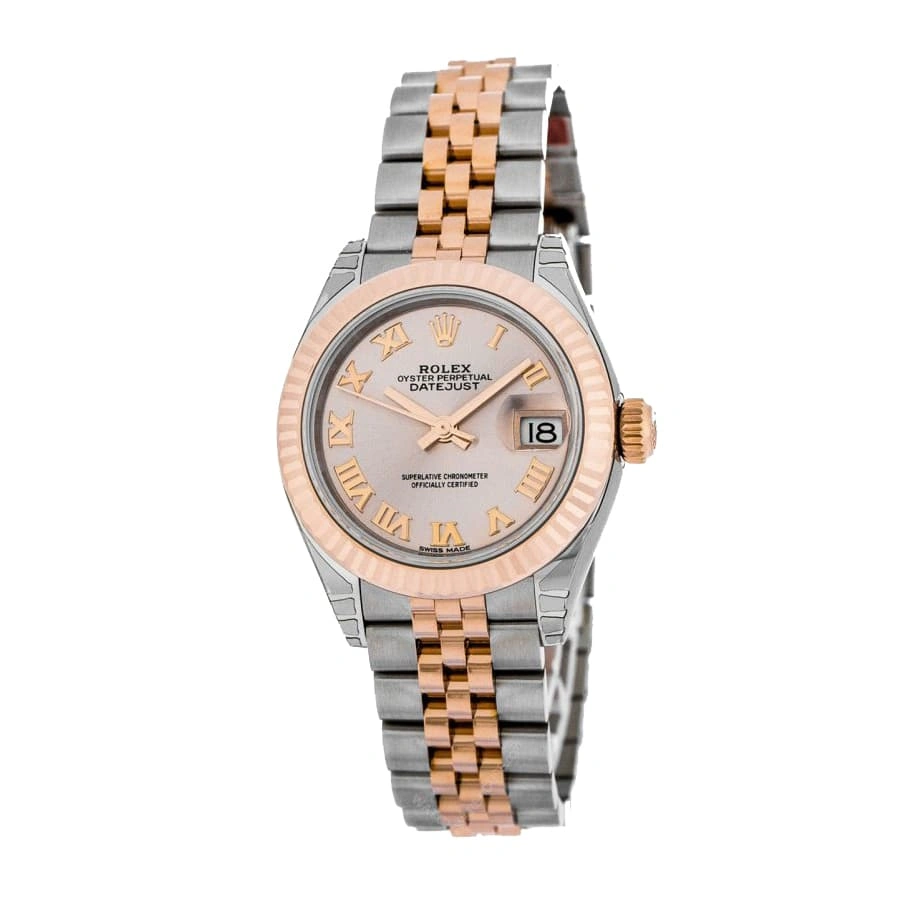 Chic Rolex Lady-Datejust 279171 Everose Chocolate Dial Exclusive Clone Edition 836