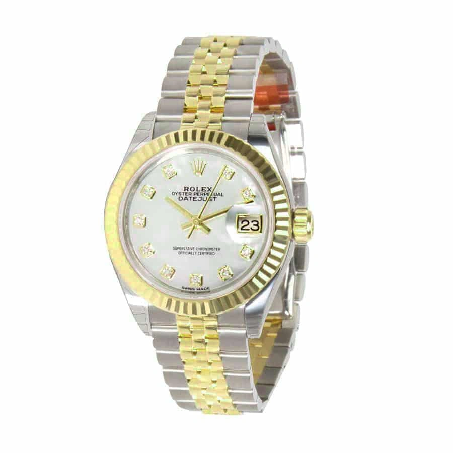 UrbanChic Rolex Lady-Datejust 279173 Silver Diamond Dial Deluxe Replica Edition 839