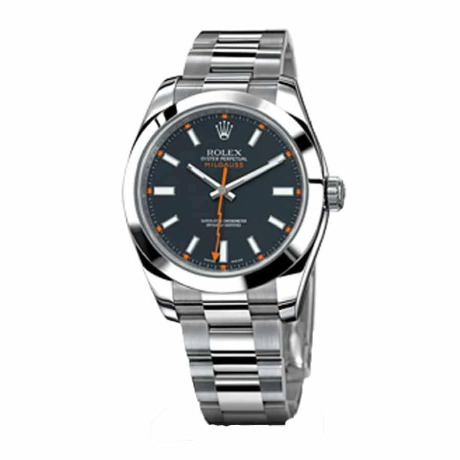 Functional Rolex Milgauss 116400 “Black Dial” Supreme Replica Edition 855