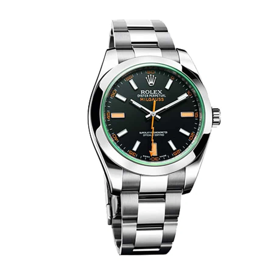 Upgraded Rolex Milgauss 116400GV “Green Crystal” Exceptional Replica 1: 852