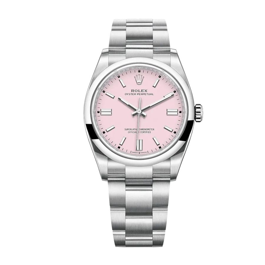 Rolex Oyster Perpetual 124300 “Candy Pink” Collector’s Clone 1: EyeCatching 859