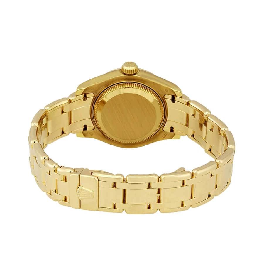 Lightweight Rolex Pearl Master 81208 Gold & Diamond Dial Super Clone  Replica 1: 869