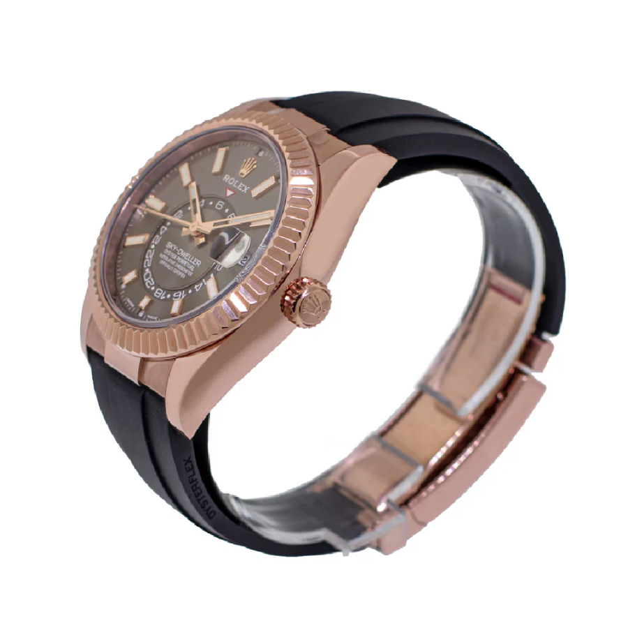 Rolex Sky-Dweller 326235 “Chocolate Dial” Exact Duplicate Quality Soft 875