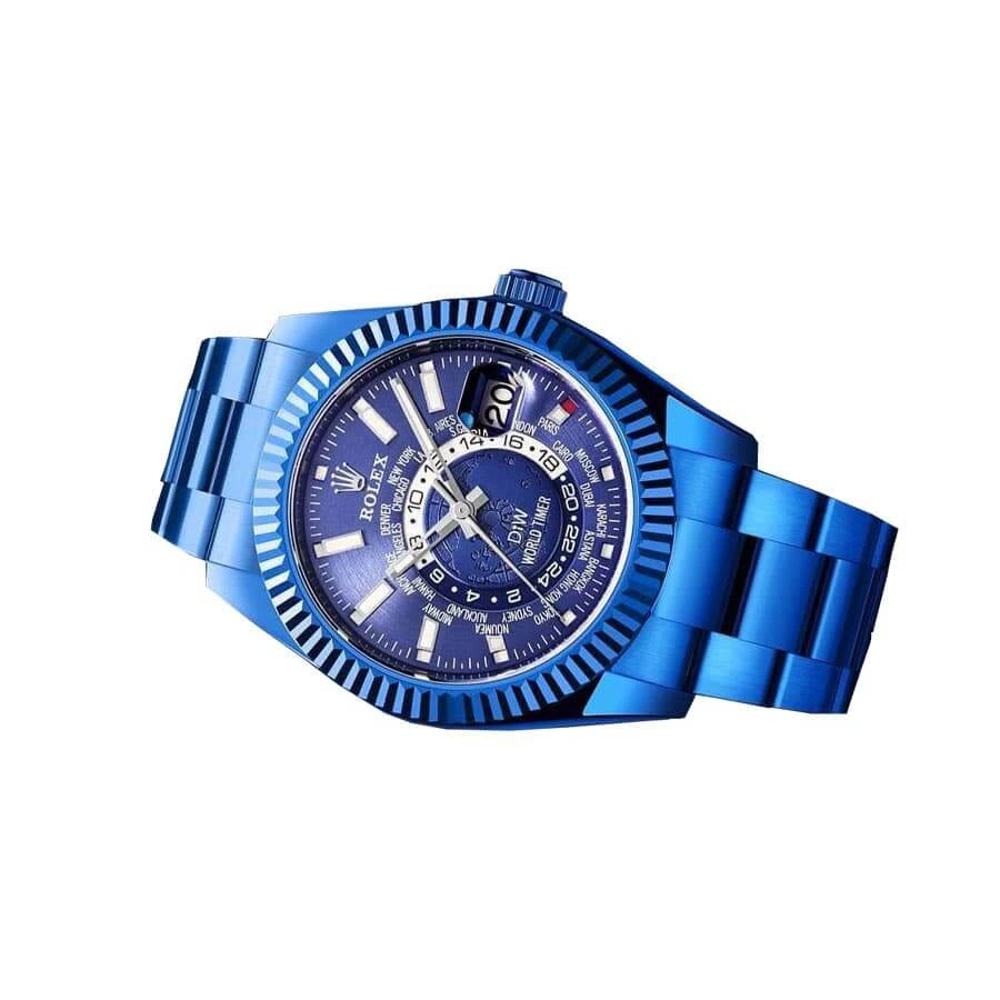 WaterResistant Rolex Sky-Dweller 326934 “Blue Dial DLC” Superior Copy 1: 879