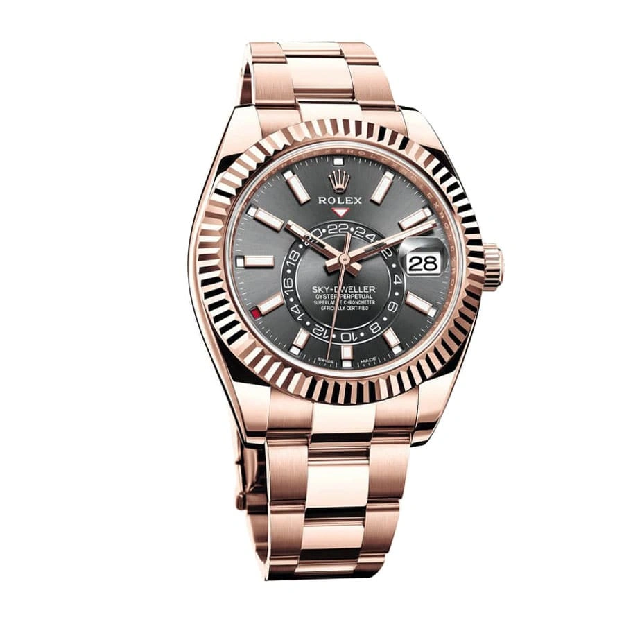 Rolex Sky-Dweller 326935-0007 “Everose Rhodium Dial” Next Level Replica HighPerformance 886