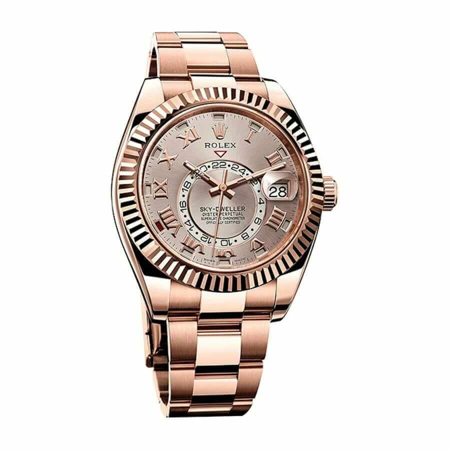 FastDry Rolex Sky-Dweller 326935 “Everose Gold” Handcrafted Replica Edition 882