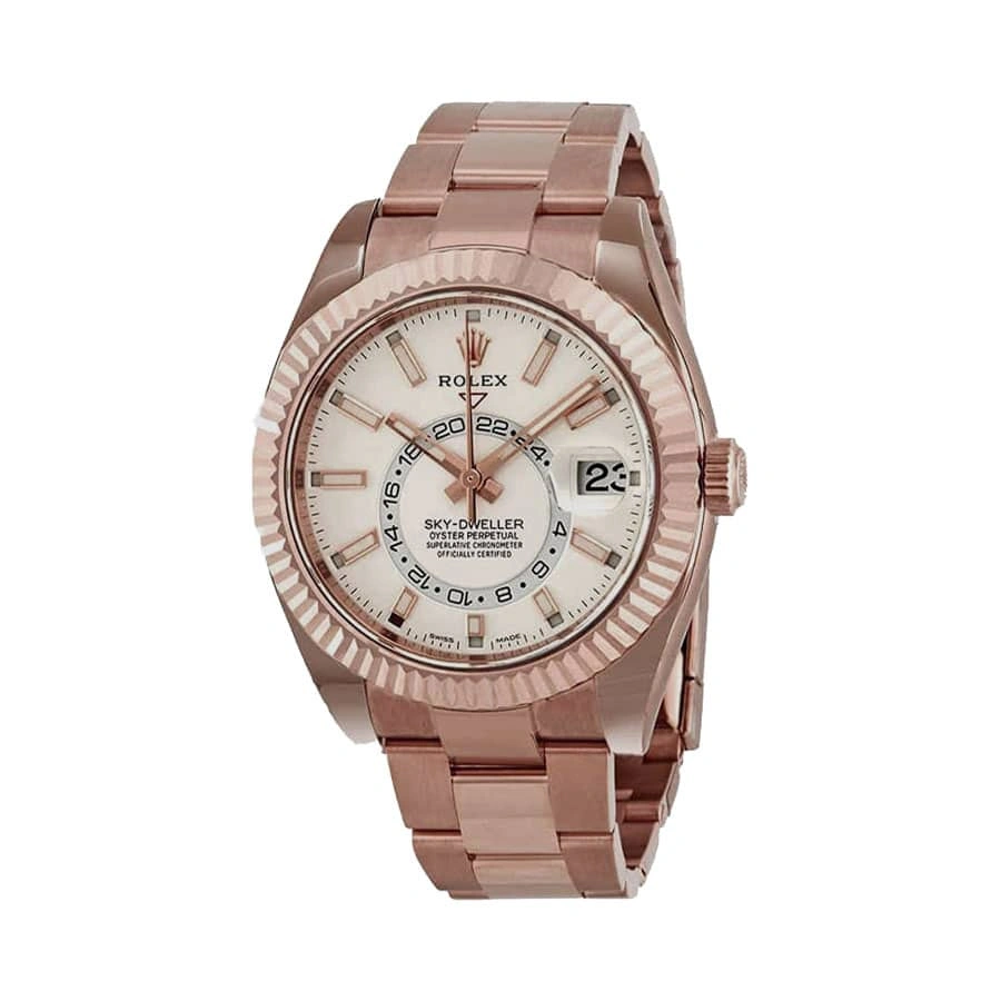 Stretchable Rolex Sky-Dweller 326935 “Everose Gold” Swiss Super Clone 892