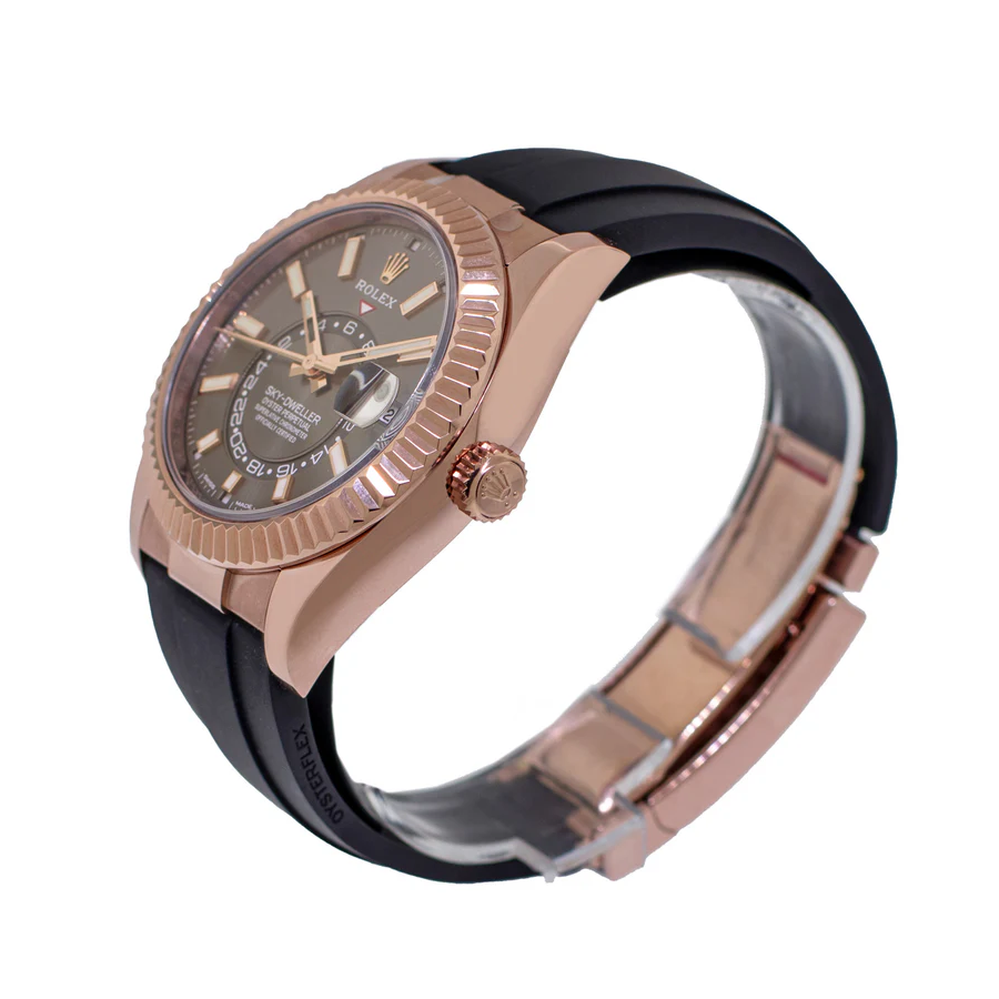 Rolex Sky-Dweller 326935 “Everose Rhodium Oysterflex” First-Class Clone QuickDry 883