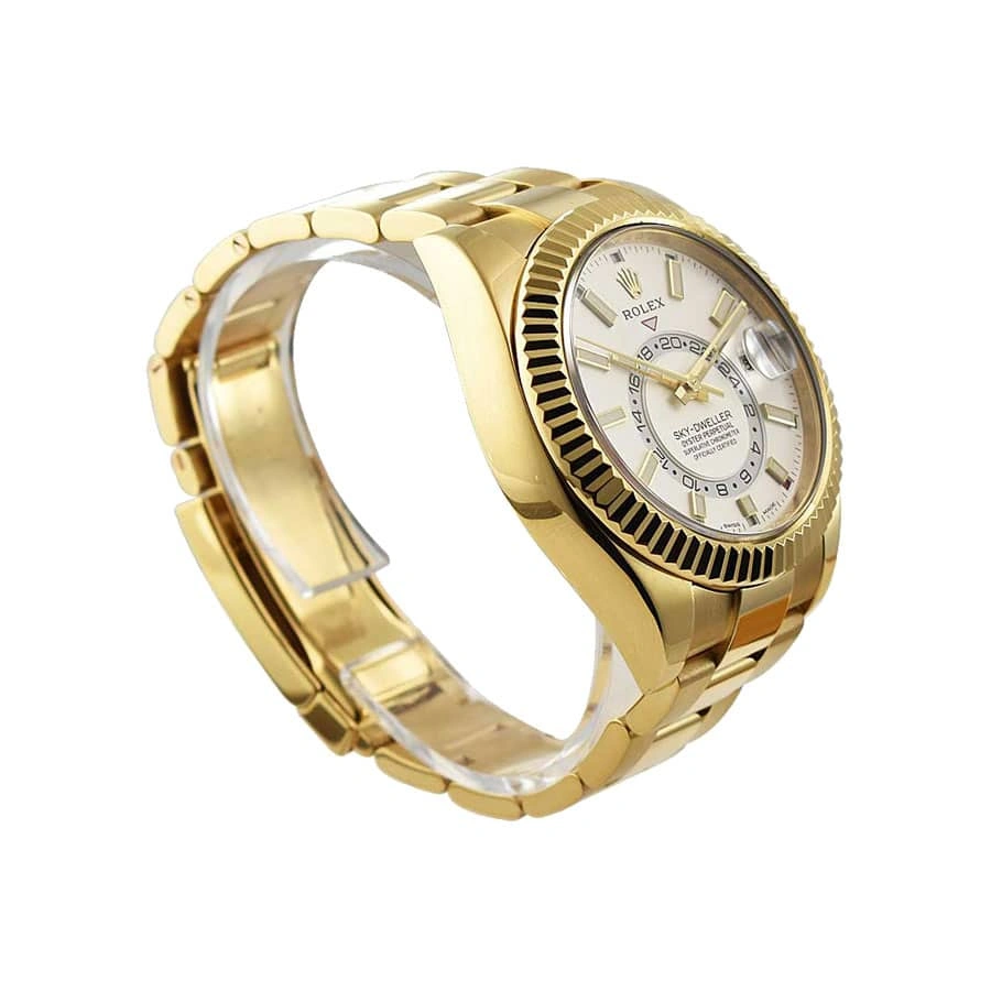 Rolex Sky-Dweller 326938 “Yellow Gold” High-End Replica 1: ZeroBulk 885