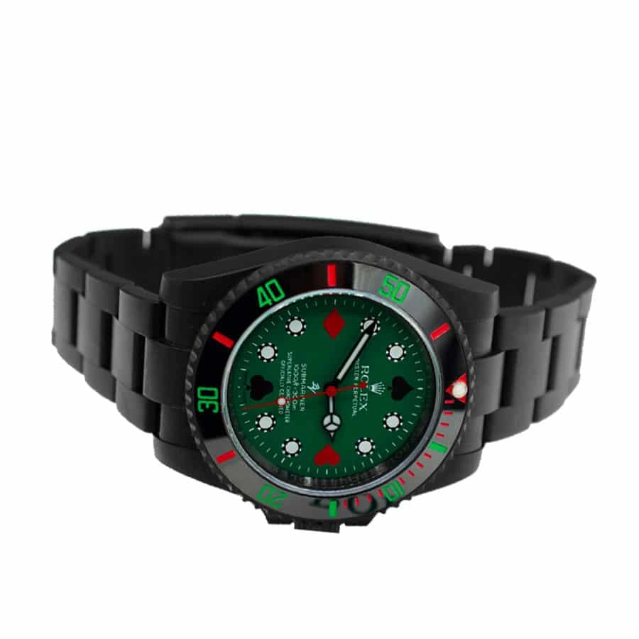 ZeroBulk Rolex Submariner 114060 “Blaken Poker Green” Exact Replica 1: 893