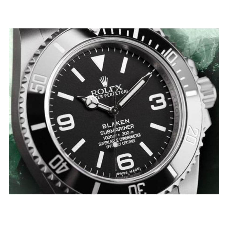ZipUp Rolex Submariner 6190 Blaken “Black Dial” Mirror Clone Quality 906