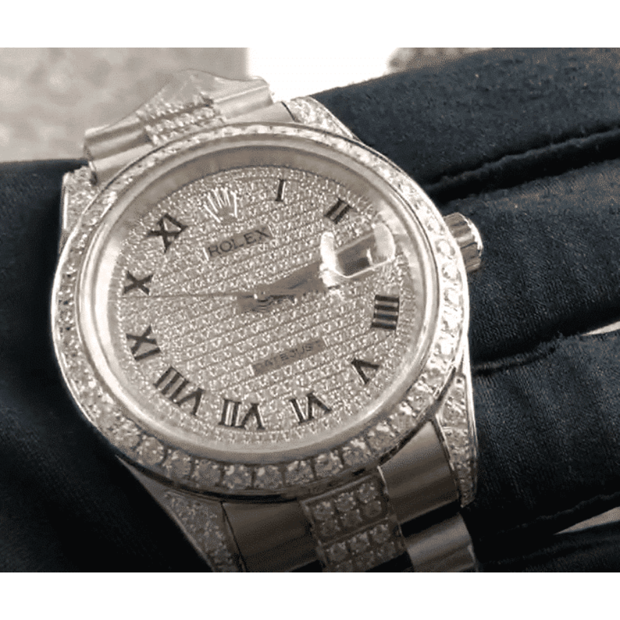 TechFriendly Rolex Yacht-Master 116622 “Iced Out” Authentic Super Replica 1111