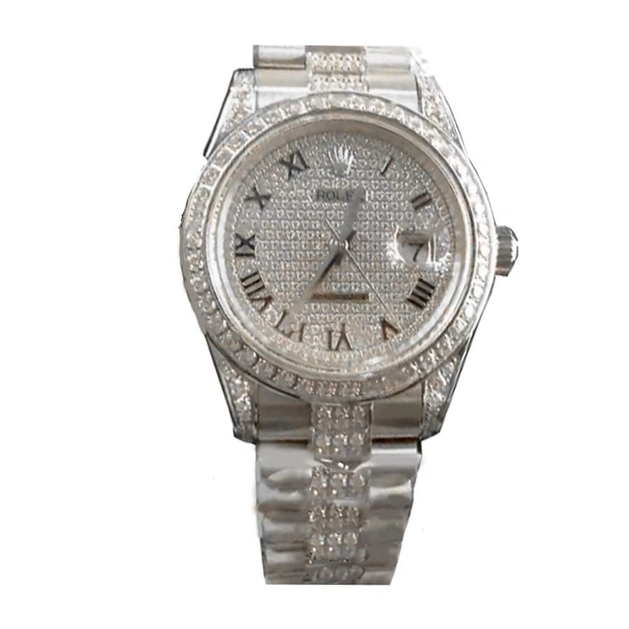TechFriendly Rolex Yacht-Master 116622 “Iced Out” Authentic Super Replica 1111