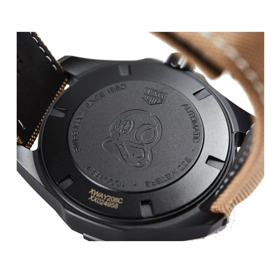 Stretchable TAG Heuer Aquaracer WAY208C.FC6383 “Black Dial” 1:1 Master Replica 980