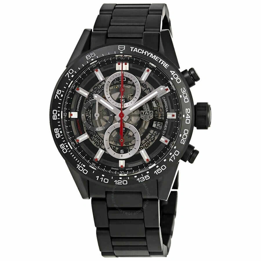 TAG Heuer Carrera 01 CAR2090.BH0729 “Black Skeleton” Top Grade Clone 1: Comfortable 974