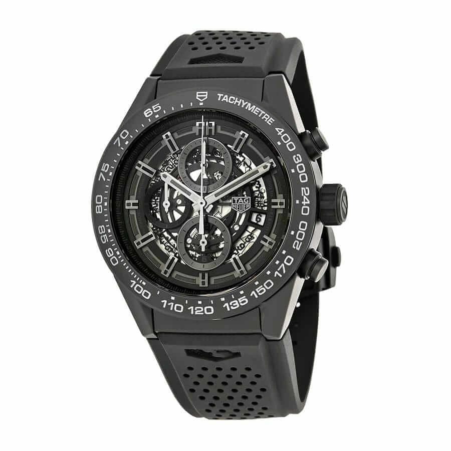 TAG Heuer Carrera Chronograph CBN2A1A.BA0643 “Black Dial” Top Grade Replica StreetReady 984