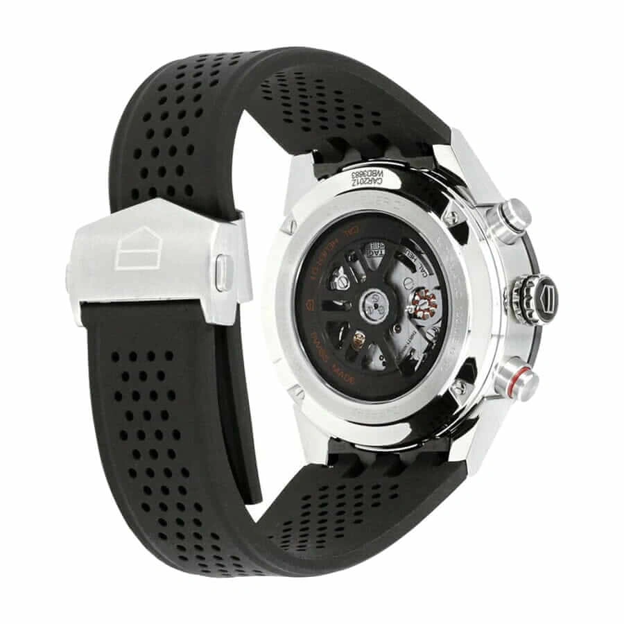DailyWear TAG Heuer Carrera Chronograph CBN2A1B.BA0643 “Black Rubber” Deluxe Copy Quality 982