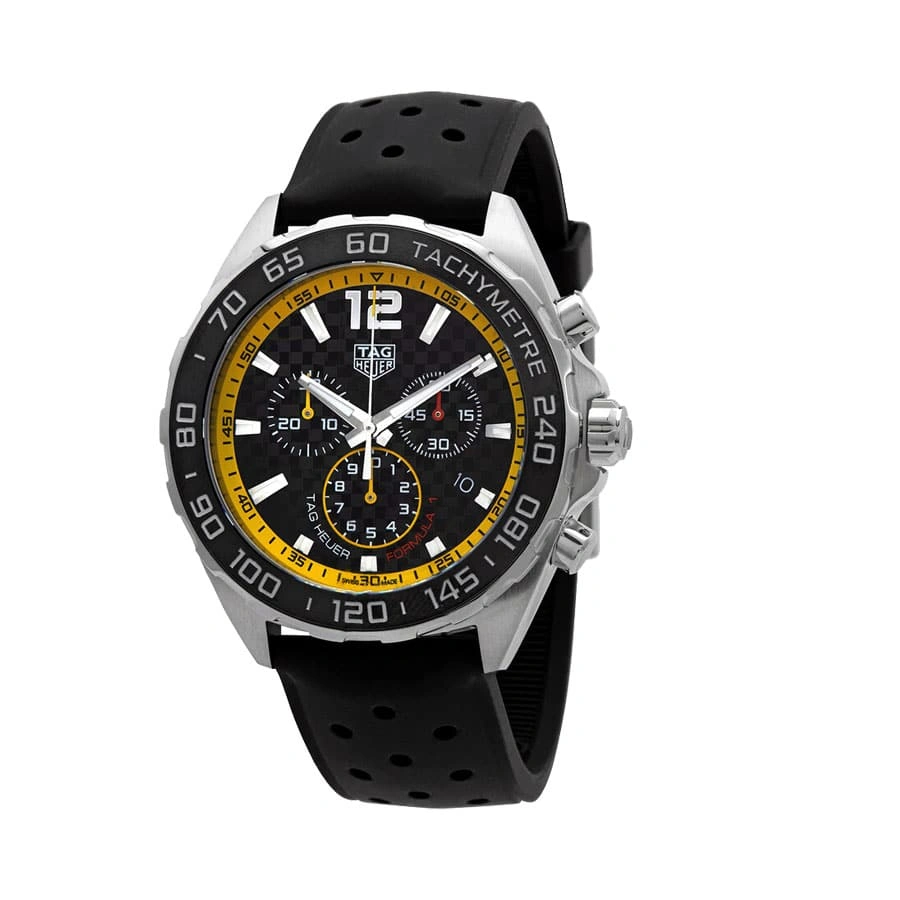 DailyWear TAG Heuer Carrera Chronograph CBN2A1B.BA0643 “Black Rubber” Deluxe Copy Quality 982